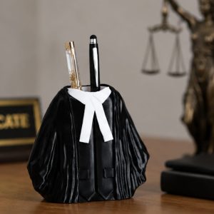 3D Lawyer Coat Pen Stand