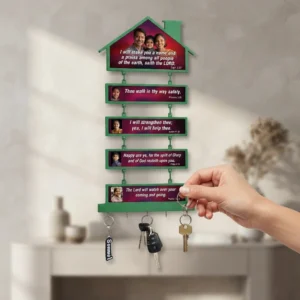 Family Promise Frame with Key Holder